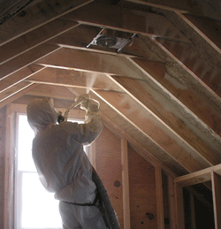 Palmdale CA attic spray foam insulation